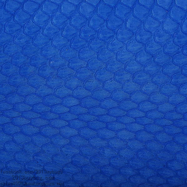 Bottega Veneta intrecciato snake vein leather impero ayers knot clutch 11308 royalblue - Click Image to Close